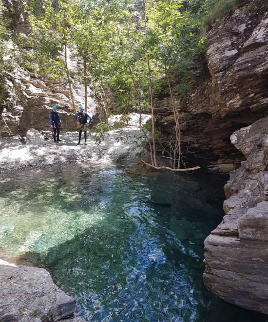 Canyoning Pied de Borne